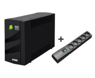 Ever UPS DUO 550 AVR + Listwa 5 gniazd IEC, 1.5m - 596429 - zdjęcie 1